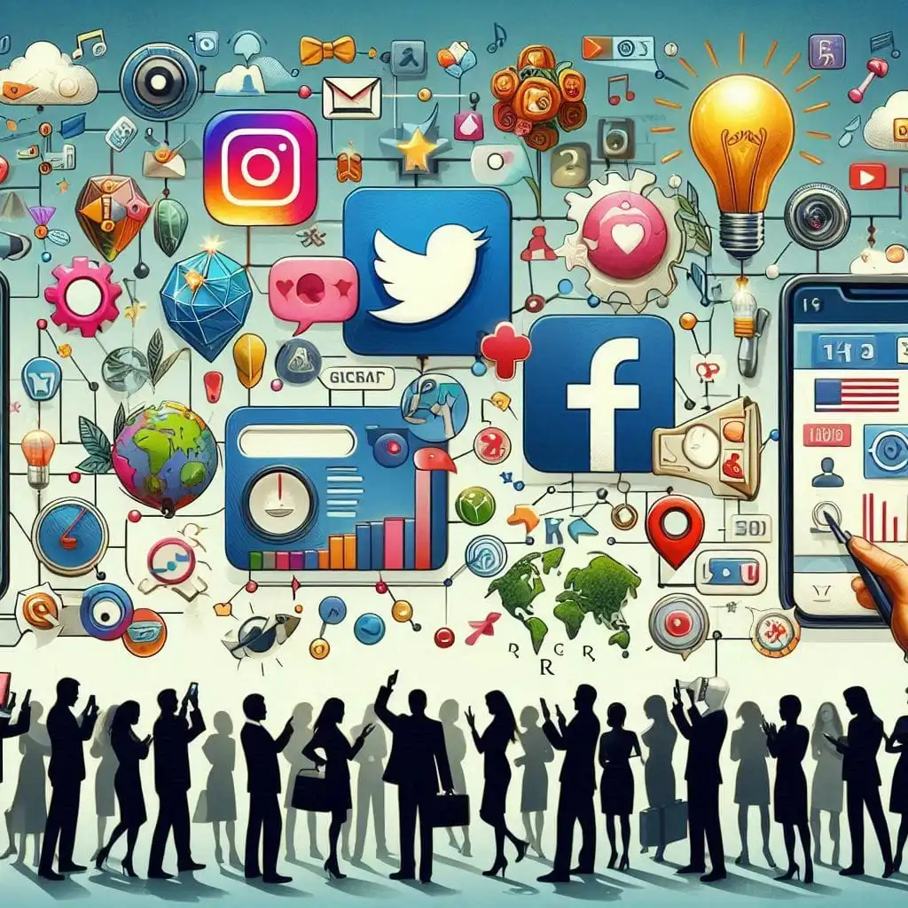 how social media is used in digital marketing for engagement and reach